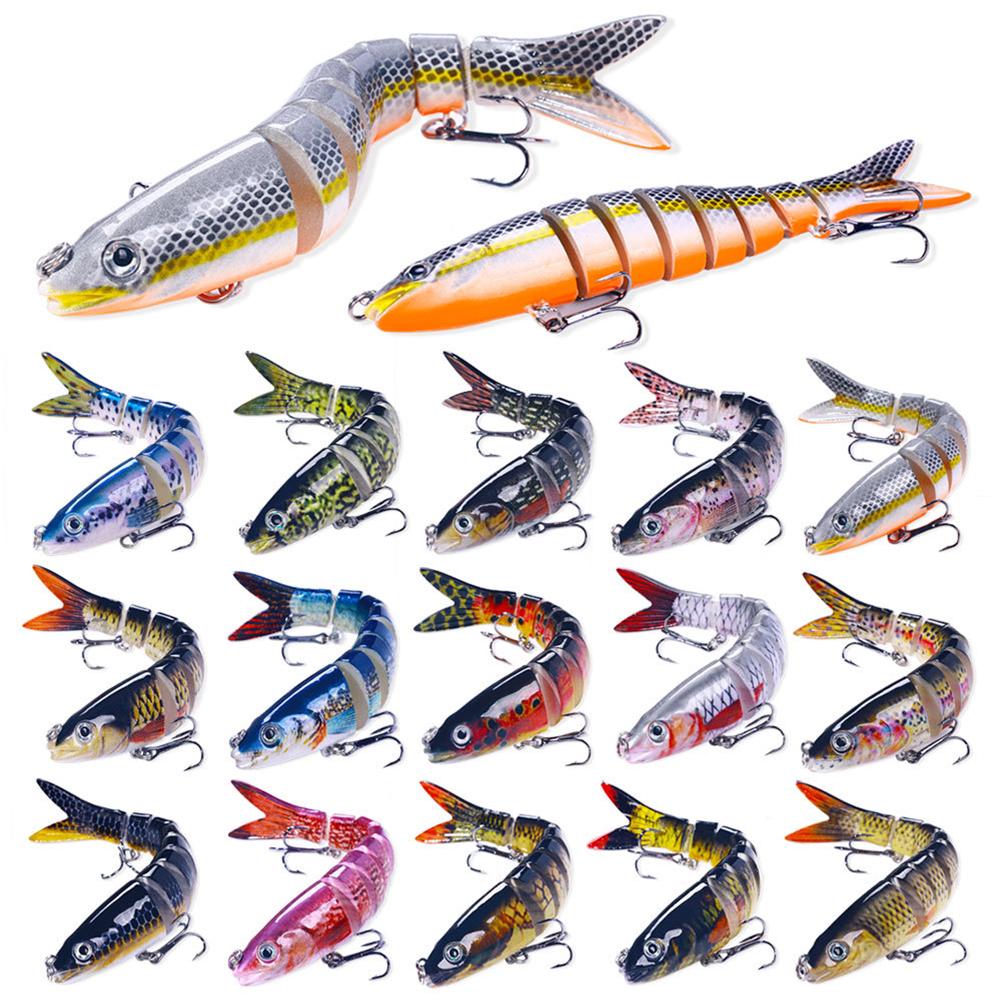 Fishing Lure Popper - 13cm 18g Multi Jointed Swimbait Fishing