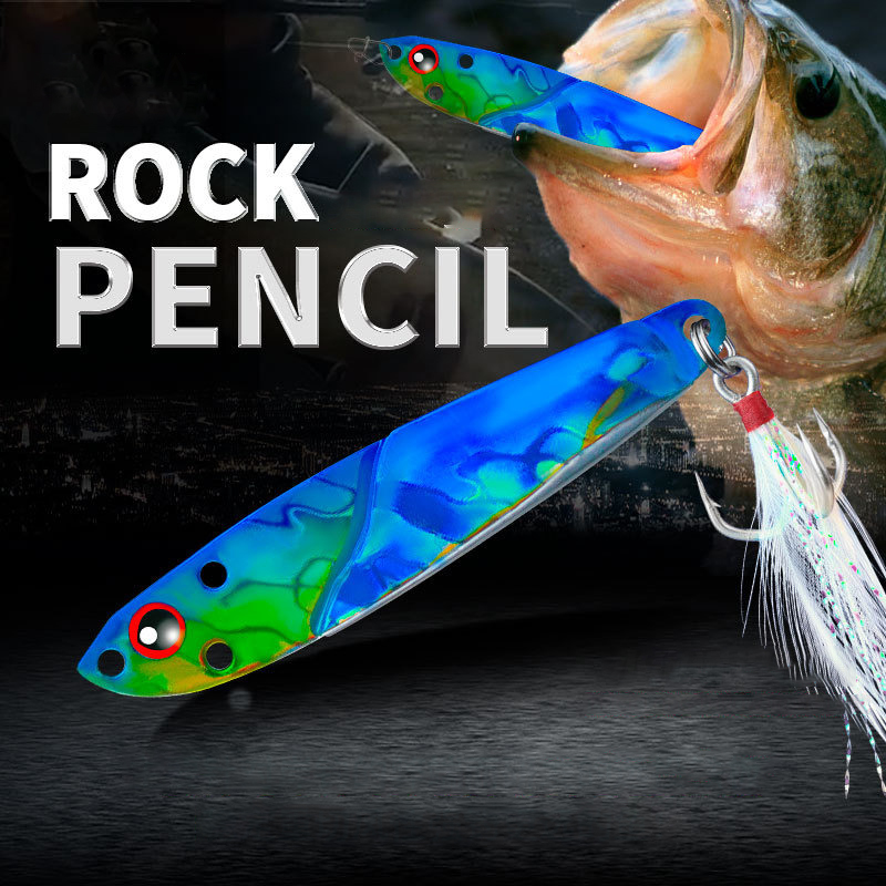 1PC Metal Jig 3D Fish Bait Tac - Fishing Lure Spoon review and price