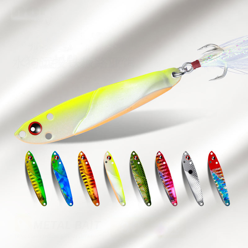 1PC Metal Jig 3D Fish Bait Tac - Fishing Lure Spoon review and price