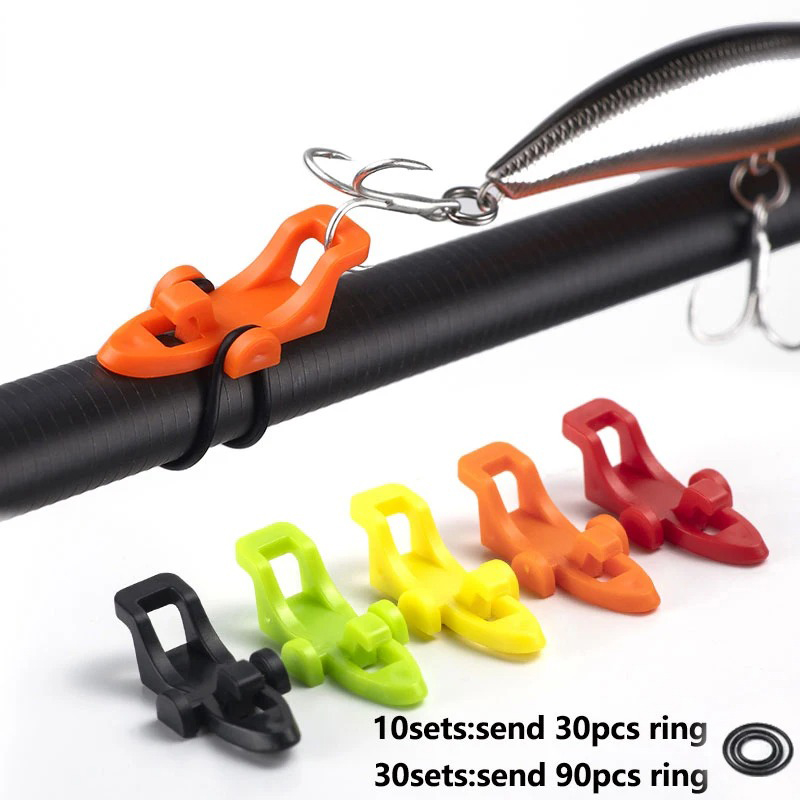 1-10pcs Fishing Rod Pole Hook  - Fishing Lure Accessories review and price