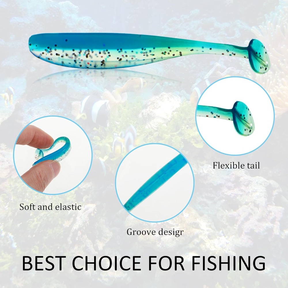 40pcs Micro Soft Fishing Lures - Fishing Lure Swimbait review and price