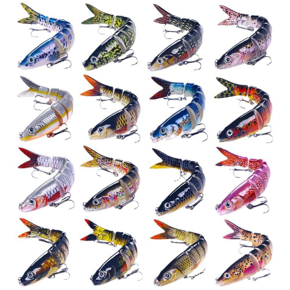 13cm 18g Multi Jointed Swimbai - Fishing Lure Popper review and price