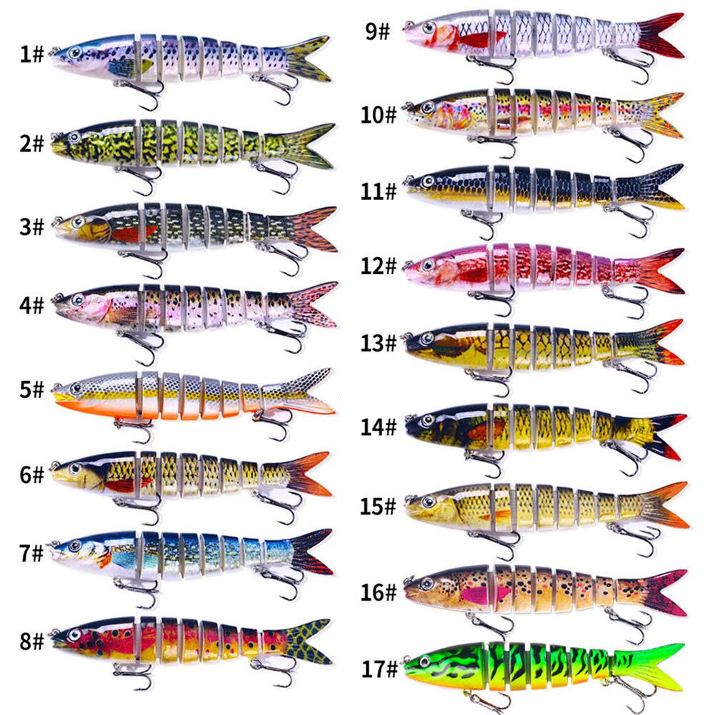 13cm 18g Multi Jointed Swimbai - Fishing Lure Popper review and price
