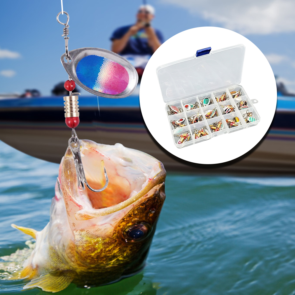 30pcs Metal Spoon Spinner Fish - Fishing Lure Spinner review and price